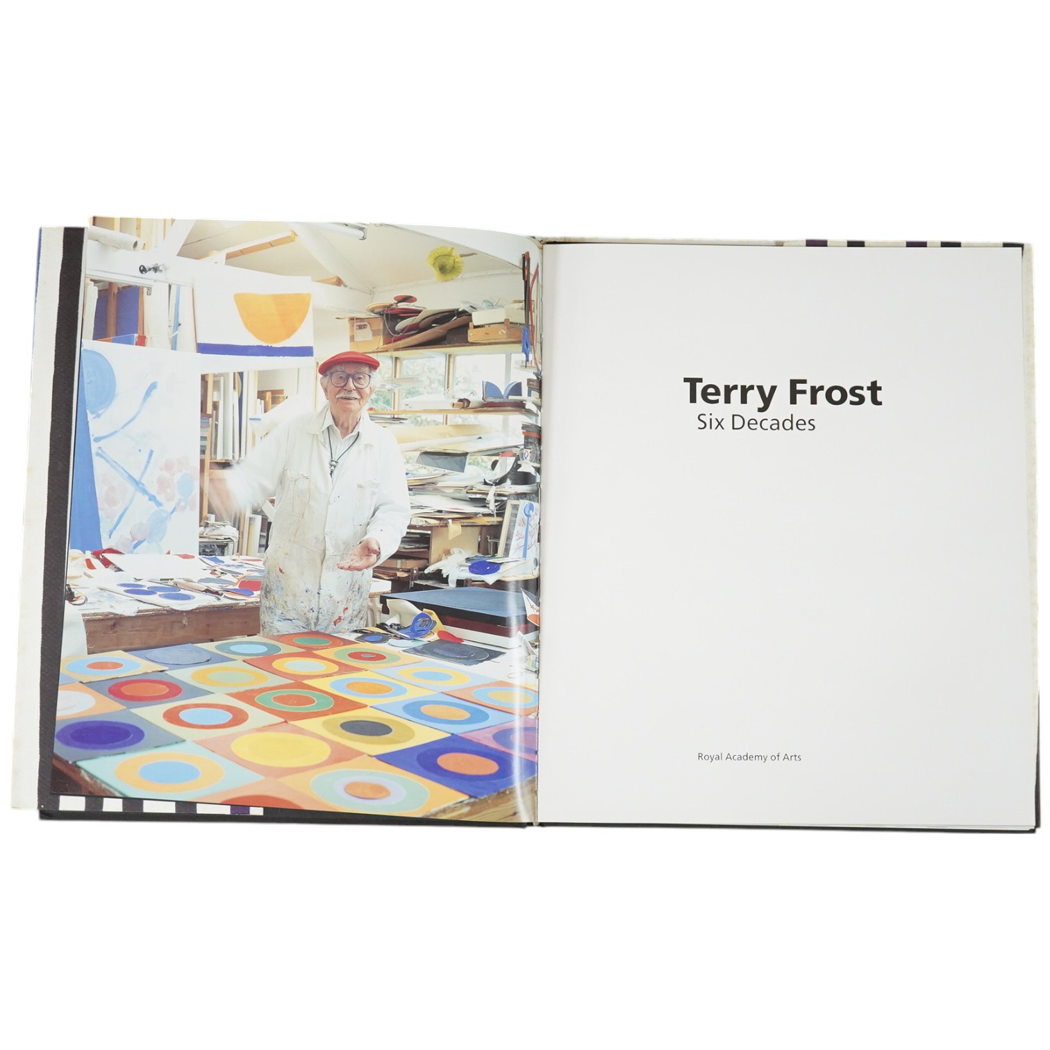 Frost, Terry - Six Decades (Royal Academy Exhibition). Limited Edition (of 300 numbered copies, signed by the artist). coloured illus. throughout; publisher's cloth and d/wrapper. 2000. Condition - good